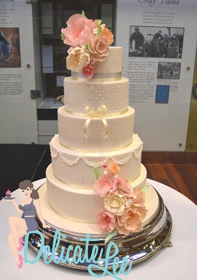 Fiona's Wedding Cake - Cake by Delicate-Lee