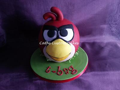 Angry Bird - Cake by Cath