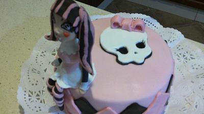 my draculaura - Cake by las tartas de Dulcinea Zuccherona