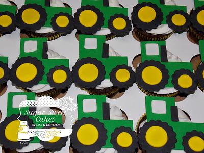 John Deere Cupcakes - Cake by Sugar Sweet Cakes