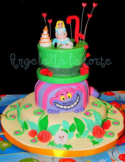 alice cake - Cake by AngelaMa Le Torte