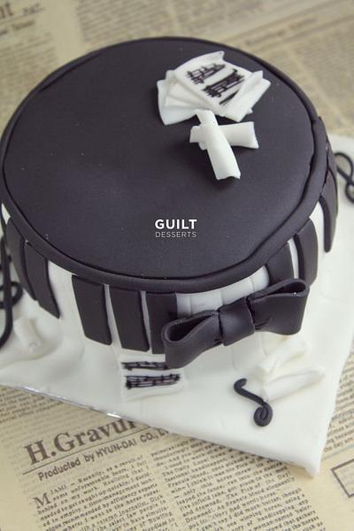 Music Cake - Cake by Guilt Desserts