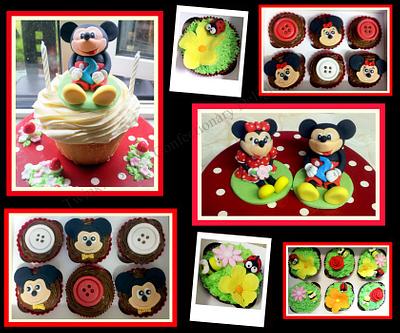 Mickey & Minnie - Cake by Jennifer Woracker