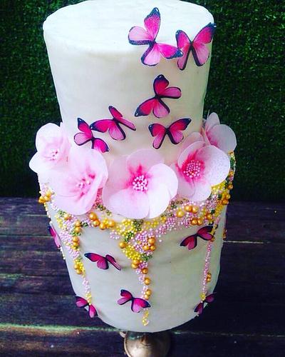 Butterfly Garden - Cake by Daniel Guiriba
