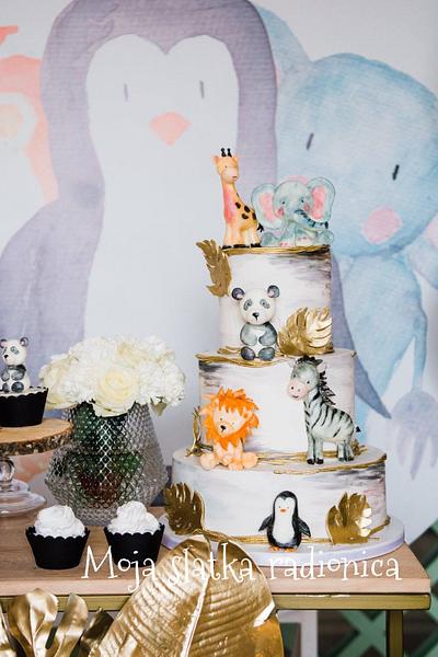 Wild animals cake  - Cake by Branka Vukcevic
