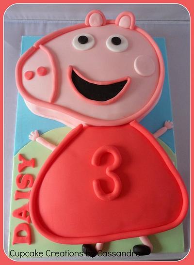 Peppa Pig .....Oink oink - Cake by Cupcakecreations