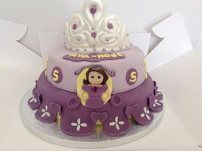 Sofia the first  - Cake by Marie 