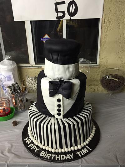 This is my first 3 tier cakes.  - Cake by queta64