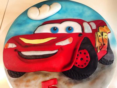 Cars Cake. - Cake by Laura's Bakery