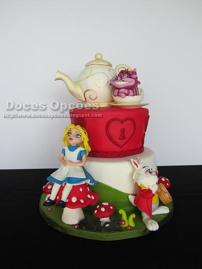 Alice in Wonderland - Cake by DocesOpcoes