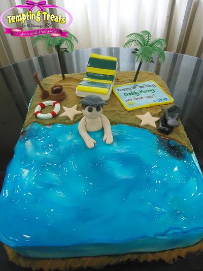 Beach Cake - Cake by Daisy1024