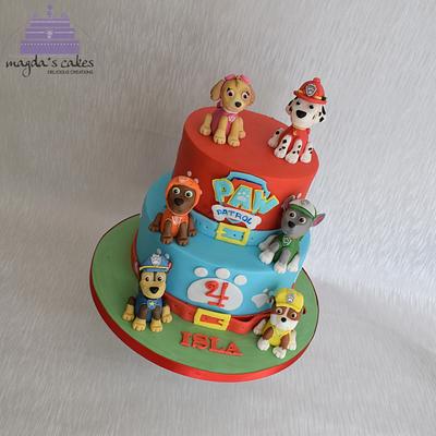 Paw Patrol cake - Cake by Magda's Cakes (Magda Pietkiewicz)