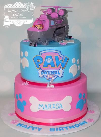 Girly Paw Patrol - Cake by Sugar Sweet Cakes