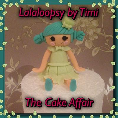 Lalaloopsy cake topper - Cake by Pauline flash
