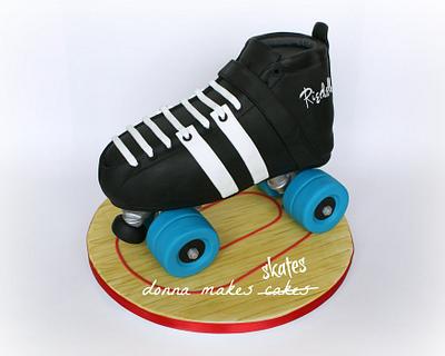Roller Derby Skate Cake - Cake by Donna Marsden