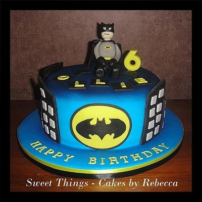 Batman cake - Cake by Sweet Things - Cakes by Rebecca