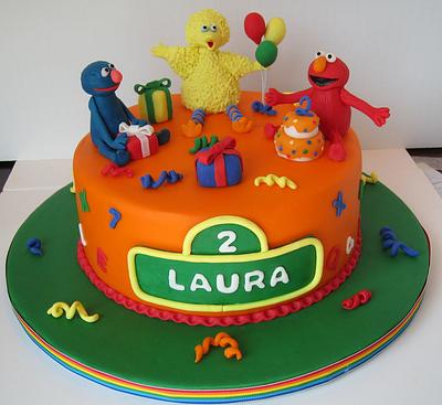 Sesame Street Birthday Cake - Cake by Kate