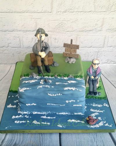 Lazy day fishing - Cake by Kitchen Island Cakes