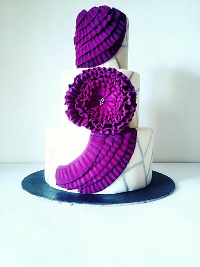 Purple Drama - Cake by Surabhi Maheshwari