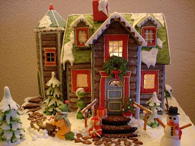 Gingerbread house - Cake by Brigittes Tortendesign