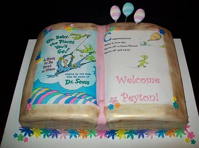 Dr Suess Baby Shower - Cake by Cheryl