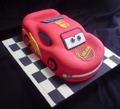 Lightning McQueen cake - Cake by Mia