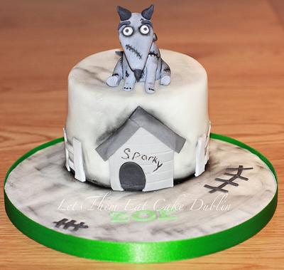 Tim Burton Frankenweenie Cake - Cake by letthemeatcakedublin