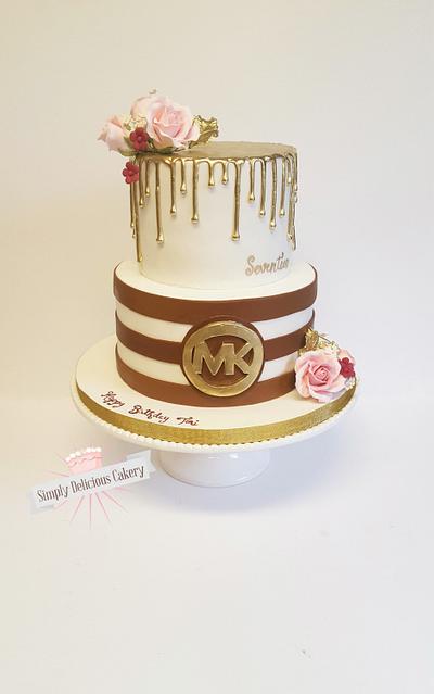 Michael Kors Themed - Cake by Simply Delicious Cakery