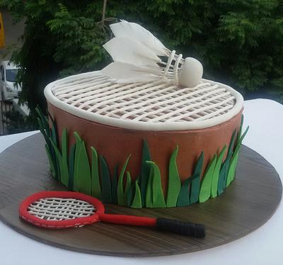 A badminton cake - Cake by vedha