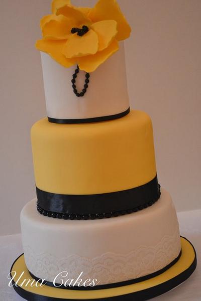 Wedding cake  - Cake by Daba1