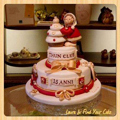 Thun Club cake - Cake by Laura Ciccarese - Find Your Cake & Laura's Art Studio