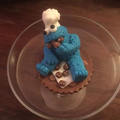 Cookie monster - Cake by Heart