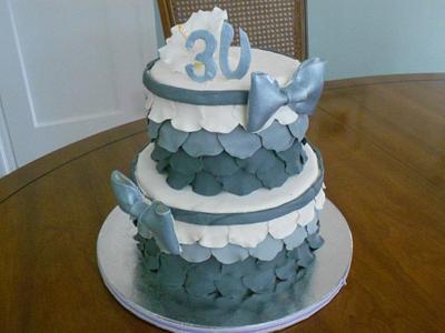 30 years and counting... - Cake by Cakes by Kate