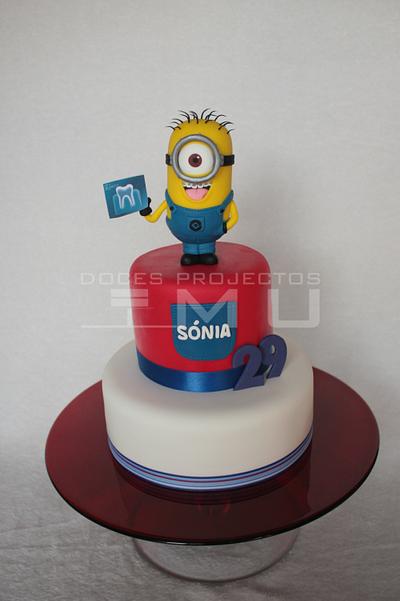 My sweet project Minion :) - Cake by doces projectos MU