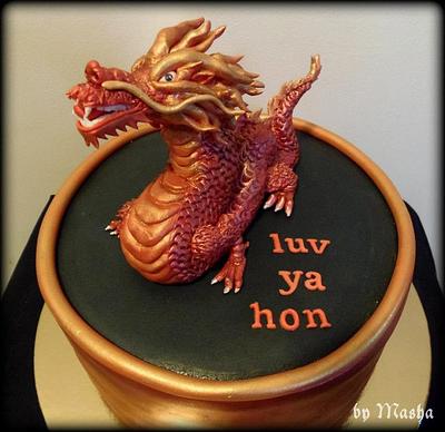 Red Dragon Cake - Cake by Sweet cakes by Masha