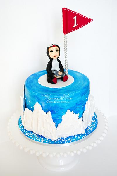 little penguin cake - Cake by Alina Vaganova