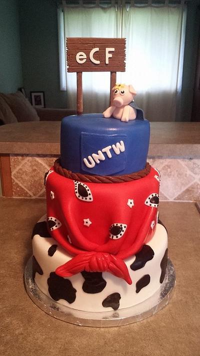 Country Themed Cake! - Cake by Molly Gearhart