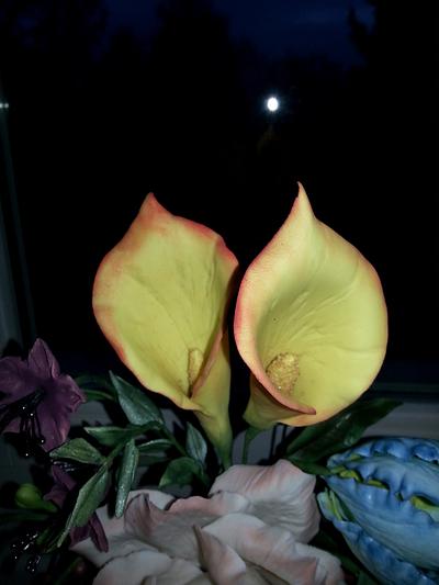 Calla Lily - Cake by Weys Cakes