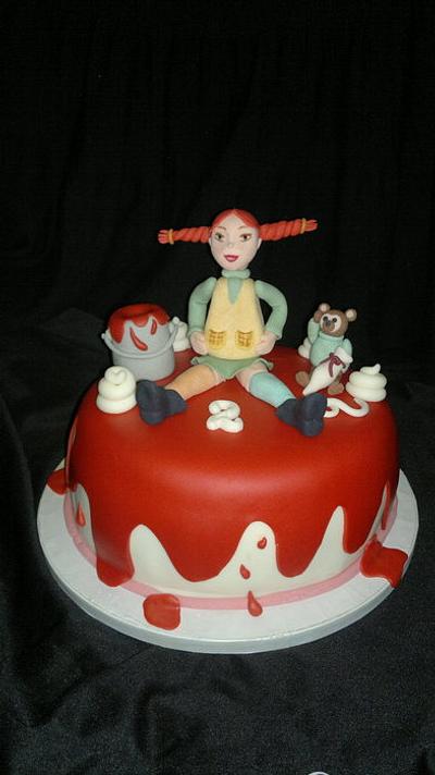 Pippi Longstocking cake - Cake by Karin Ganassi