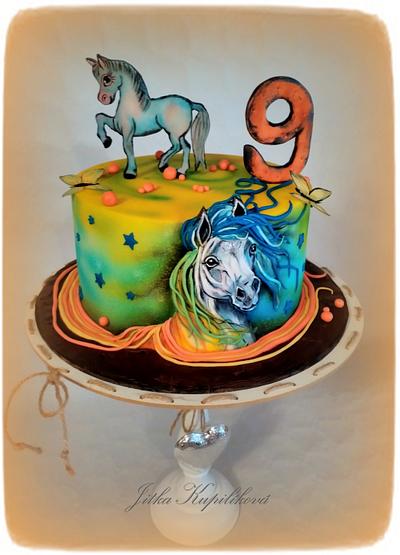 Koníkový dortík - Cake by Jitka