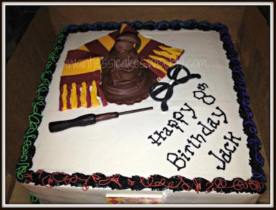 Harry Potter cake - Cake by Jessica Chase Avila