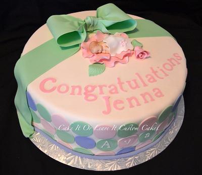 Another baby shower cake - Cake by cakemomof5