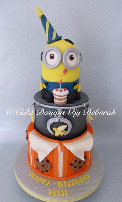 Minion Despicable Me Cake - Cake by Deborah