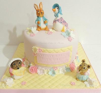 Beatrix Potter Inspired - Cake by Shereen