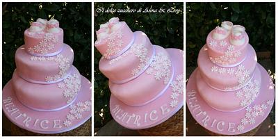 Beatrice's Christening - Cake by Il dolce zucchero di Anna & Lory