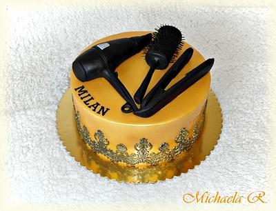 Cake for hairdresser - Cake by Mischell