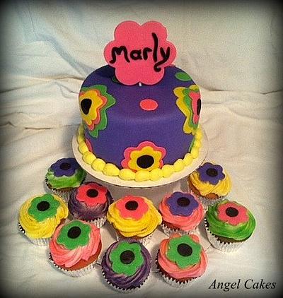  Girls Birthday Cake - Cake by Angel Rushing