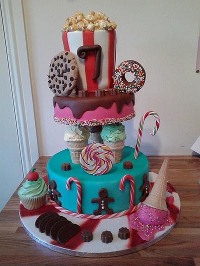 CANDYLAND CAKE - Cake by Sonia Silver - Me, My Cakes & I.