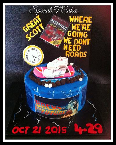 Back To The Future 21,Oct 2015 - Cake by  SpecialT Cakes - Tracie Callum 