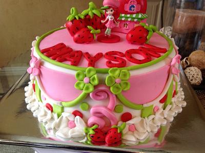 Strawberry Shortcake - Cake by Frisco Custom Cakes